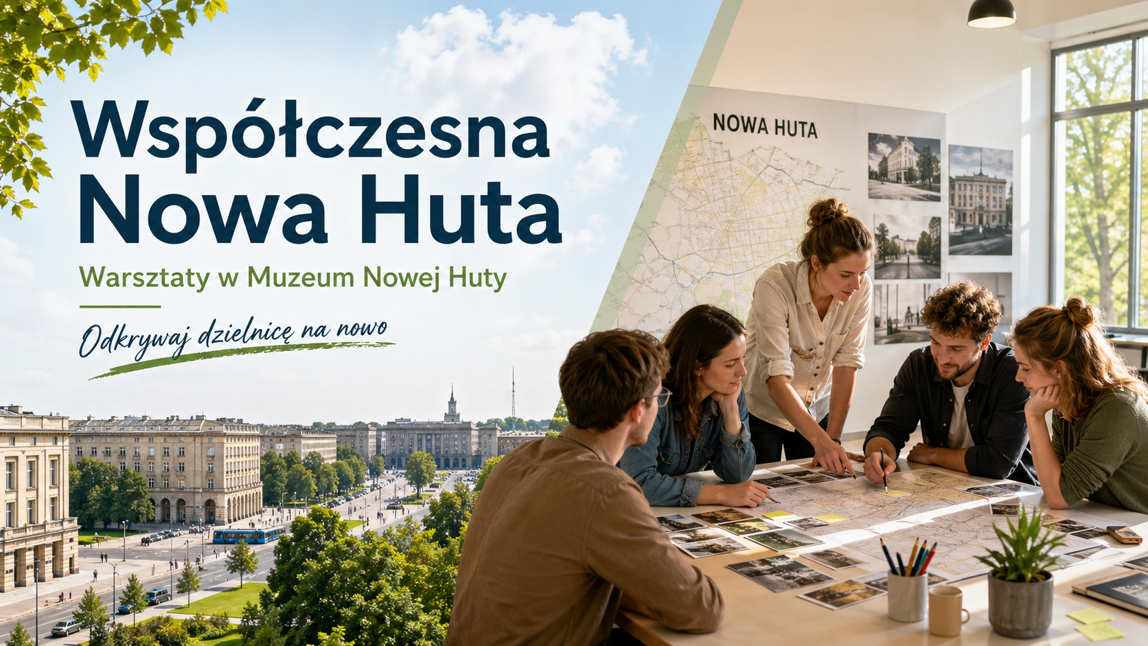 Współczesna Nowa Huta – warsztaty w Muzeum Nowej Huty przy osiedlu Szkolnym 22