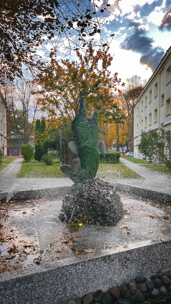 Fontanna Delfin w Nowej Hucie znów działa. Historia i lokalizacja